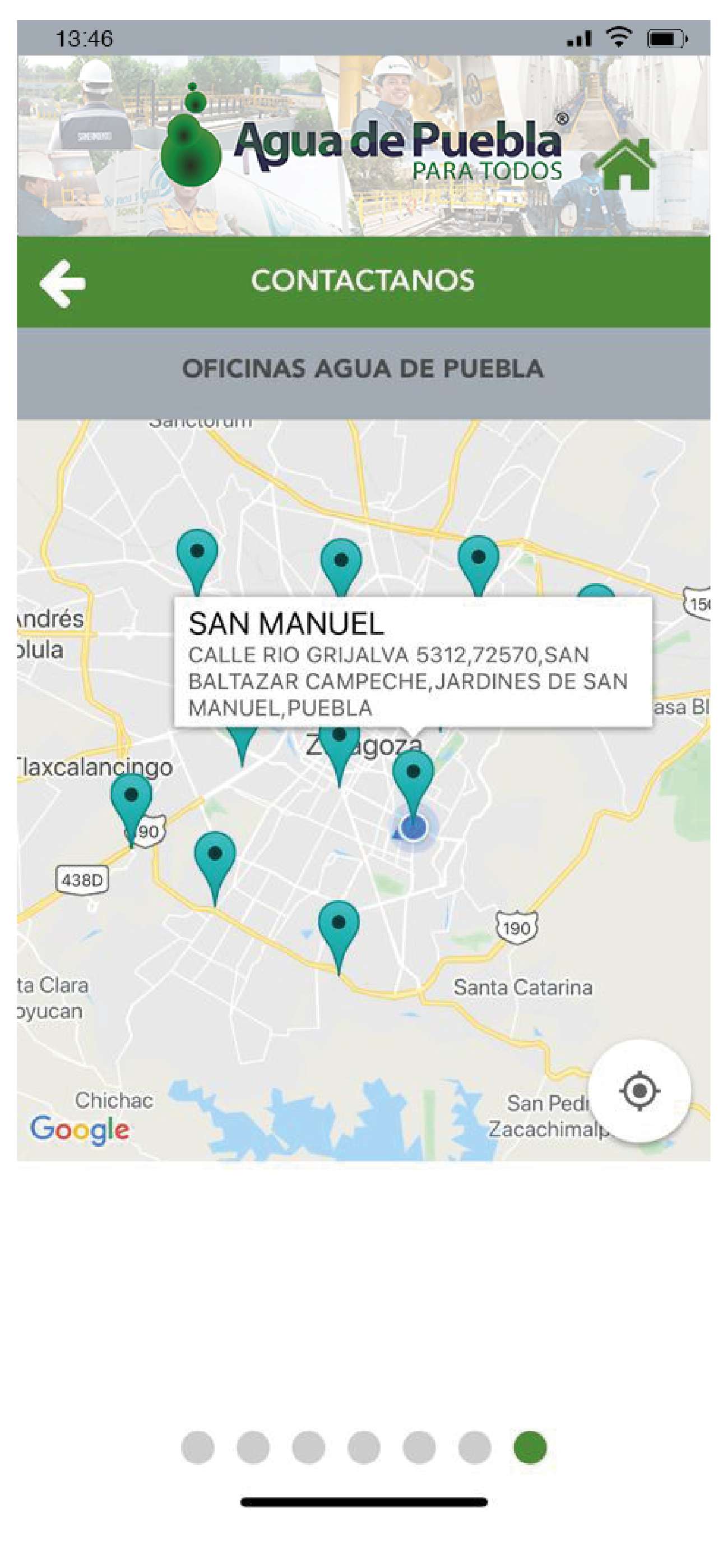 Agua de Puebla Móvil