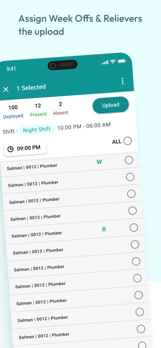Group attendance Screenshot 4 of 5