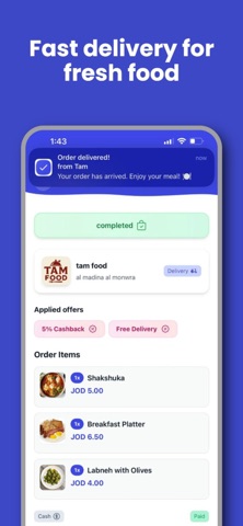 Tam: Food, Grocery & Box screenshot