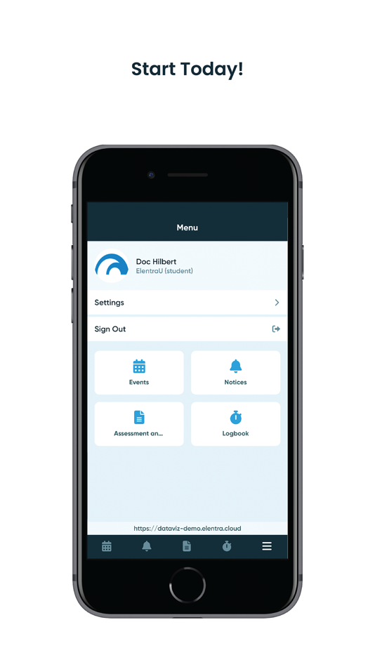 #2. Elentra Mobile App (iOS) Podle: Elentra