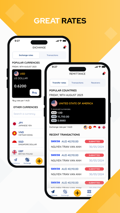 Hai Ha Money Transfer Screenshot