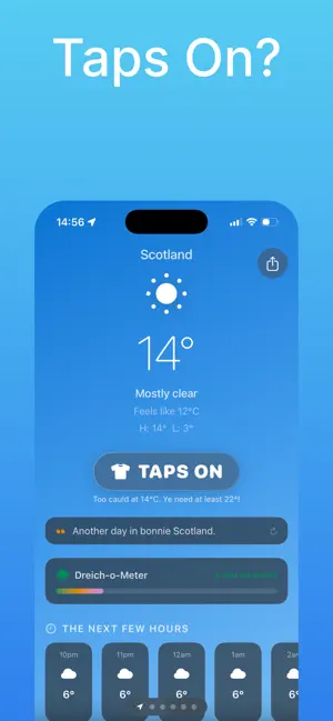 Braw Weather: Scots Forecast screenshot 1
