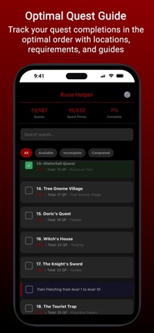 Rune Helper: OSRS Toolkit Screenshot 9 of 10