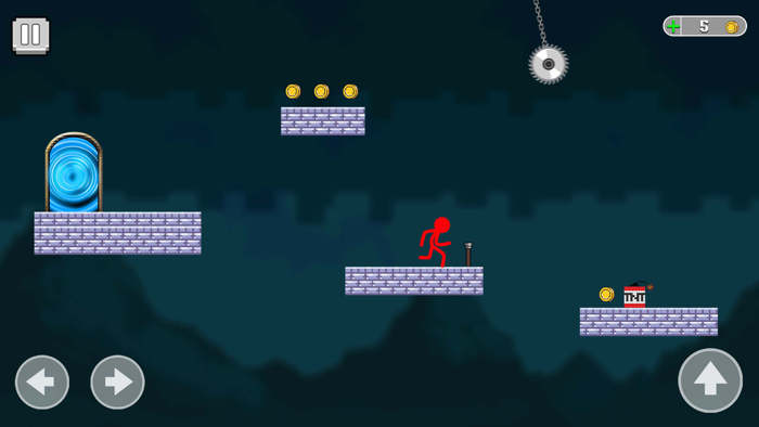 Stickman Parkour Running Game