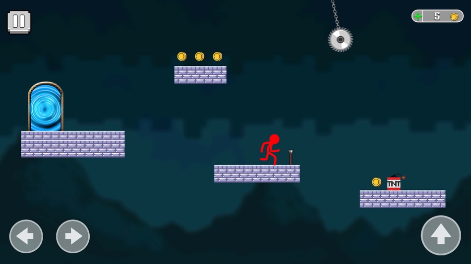 Stickman Parkour Running Game - 1.1 - (iOS)