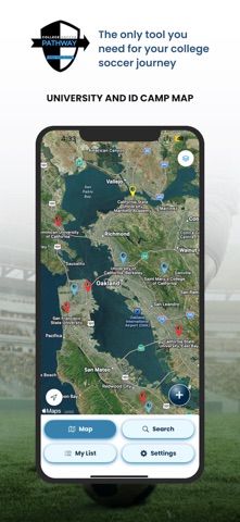 CSP Soccer Recruitment Map Screenshot 5 of 5