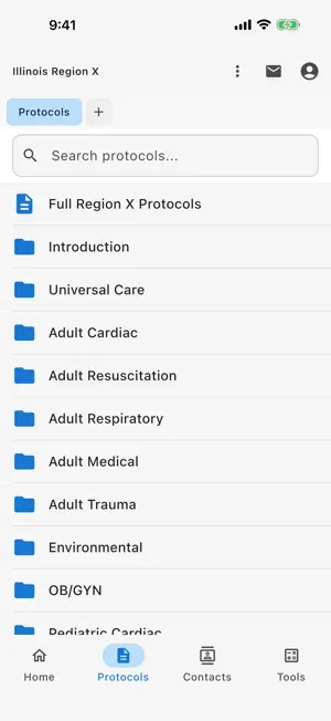 Region X EMS Protocols screenshot 3