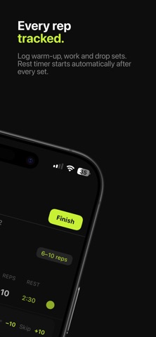 RepGain – Gym Workout Tracker Screenshot 2 of 9