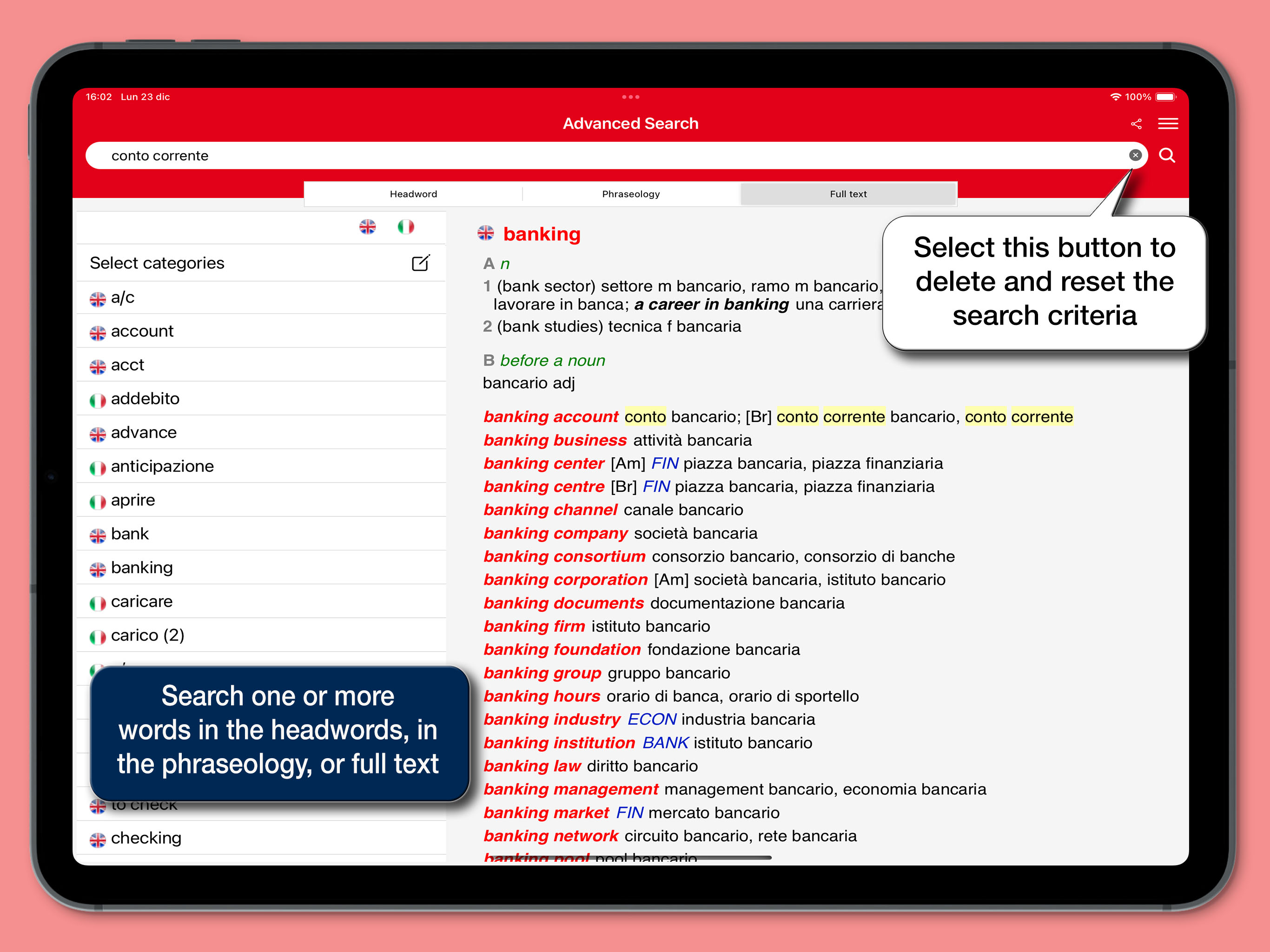 Business Dictionary EN-IT screenshot 15