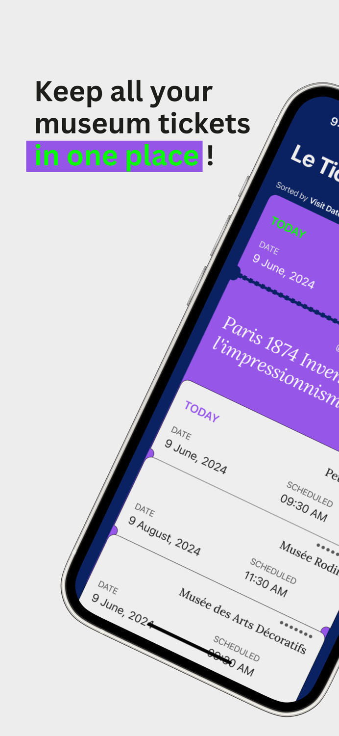 Le Ticket - For museum lovers