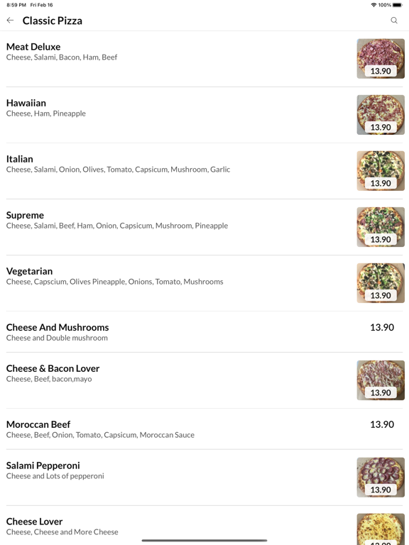 Screenshot #6 pour Just Pizza.