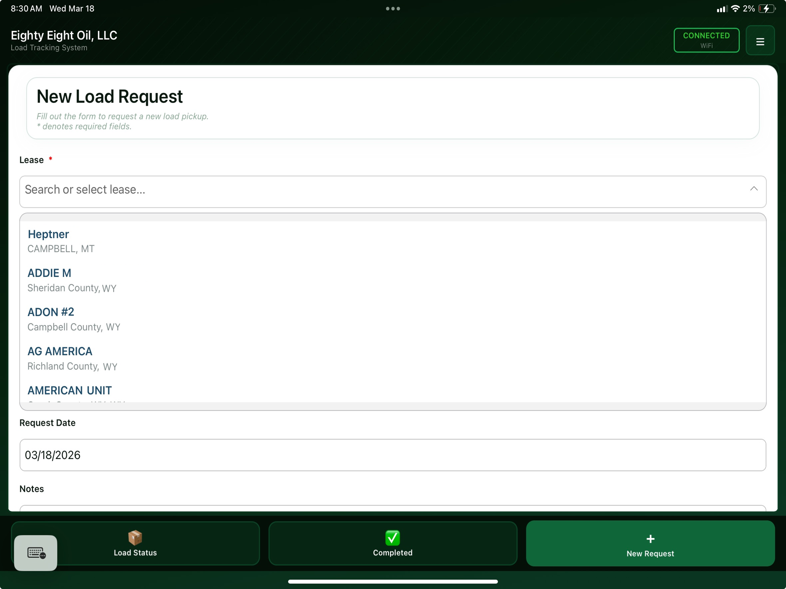 Load Tracking System screenshot 9
