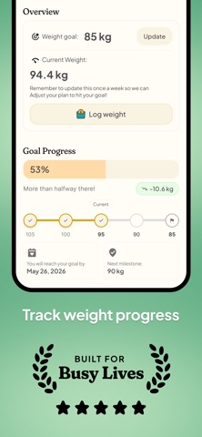 VoCal: Voice Calorie Counter screenshot