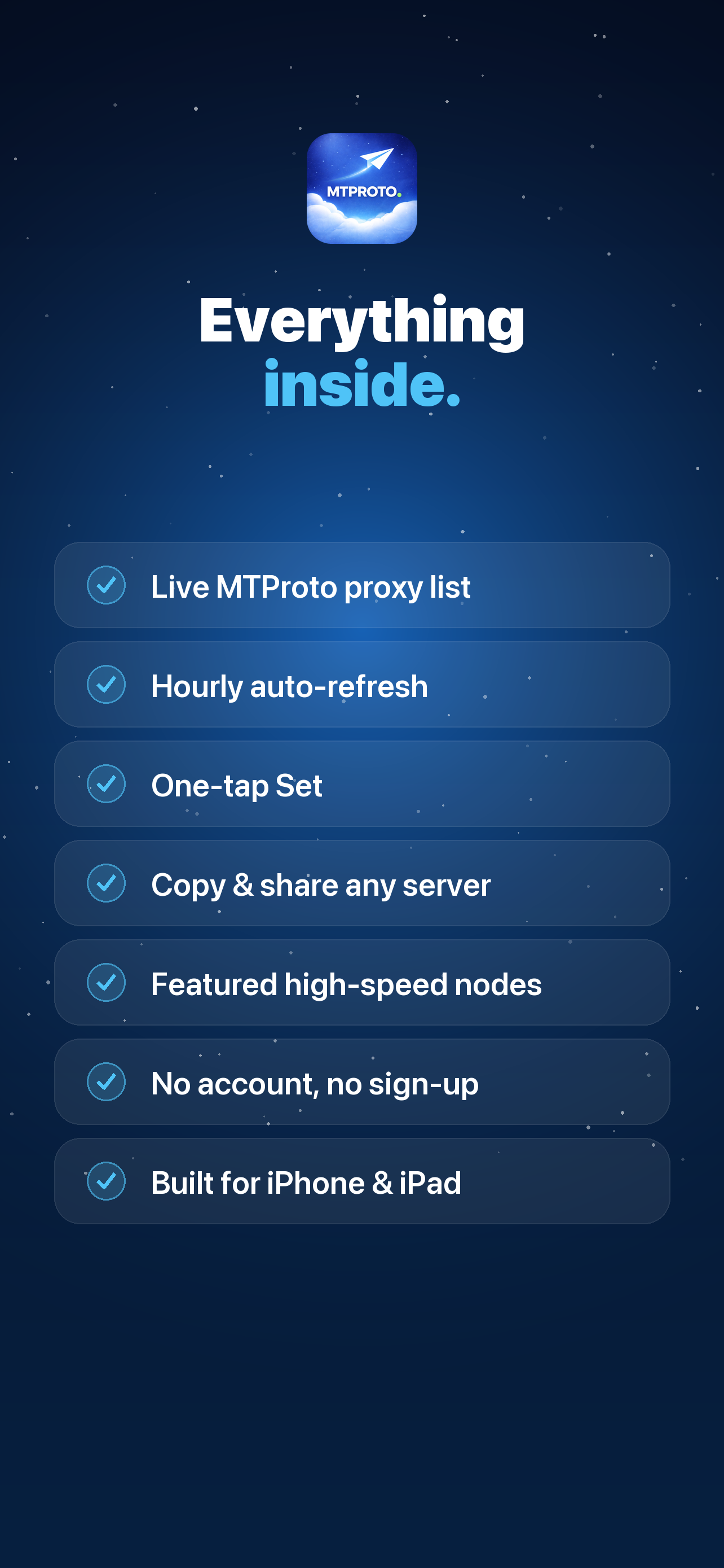 MTPROXY: MTPROTO Proxy تلگرام screenshot 6