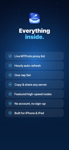 MTPROXY: MTProto 代理 Telegram screenshot
