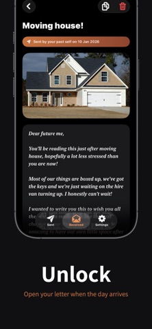 Dear Future Me Screenshot 5 of 7