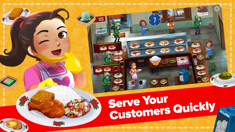 Warteg Gelora-Restaurant Sims