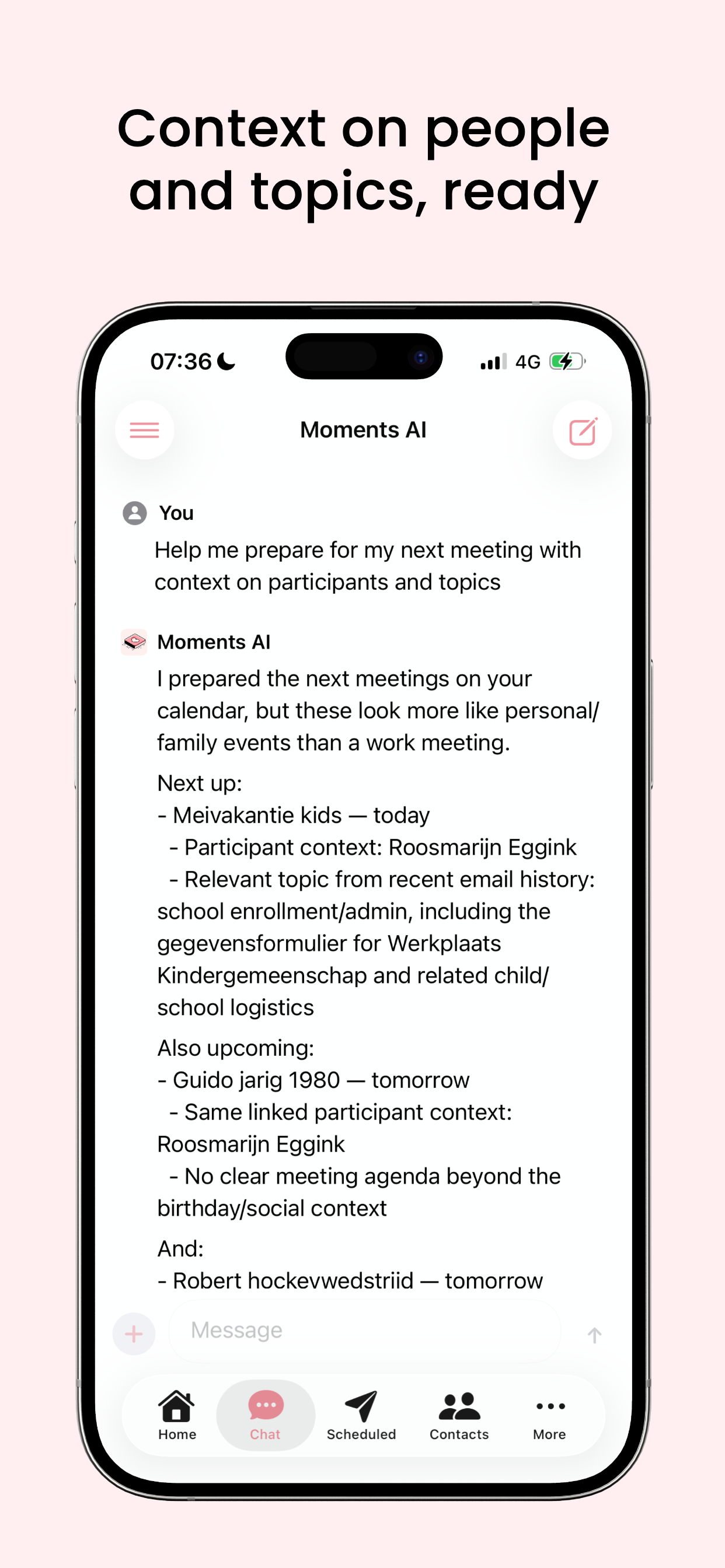 Moments AI: Personal Assistant