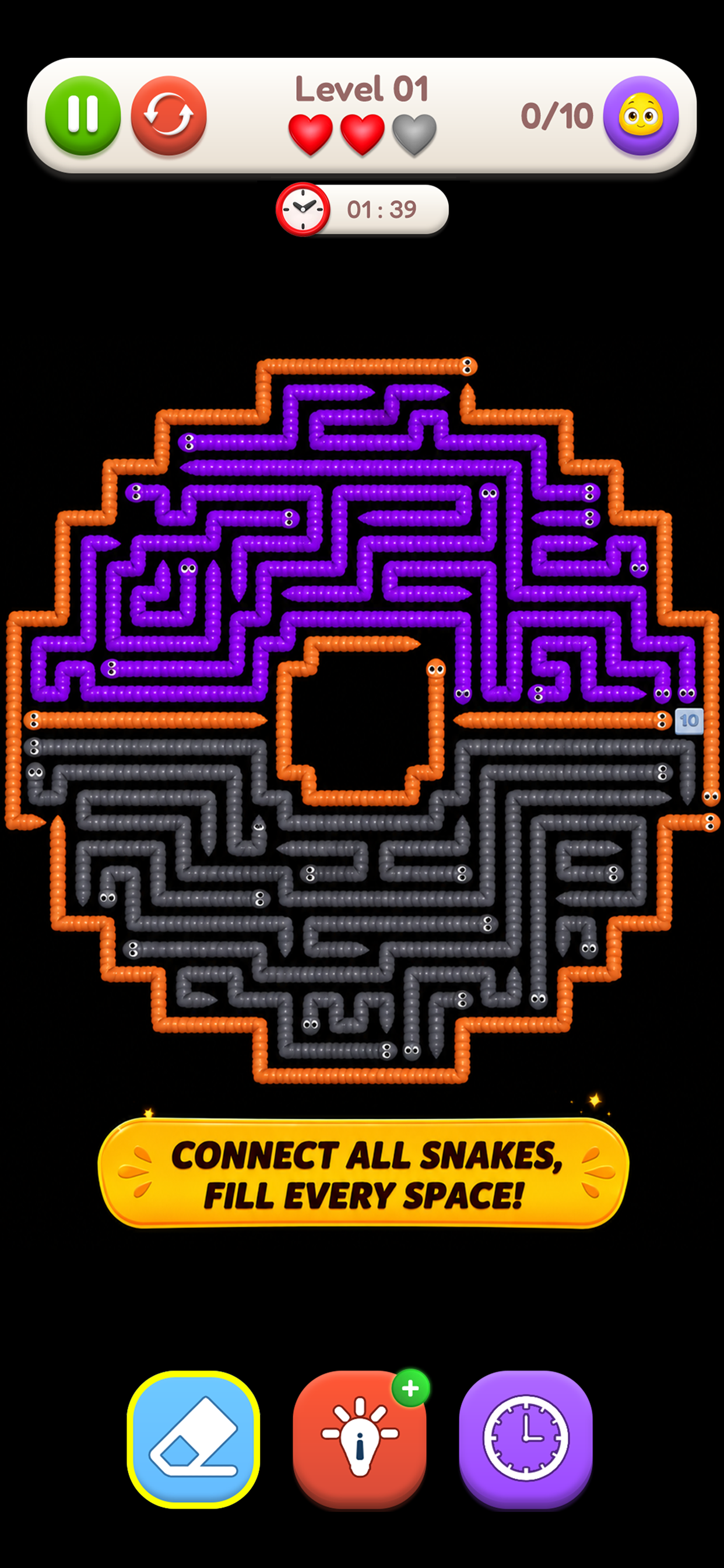Escape Snake Maze Puzzle Game screenshot 8
