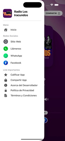 Radio Los Iracundos Screenshot 3 of 3