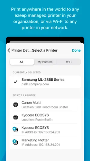 ezeep Printer App screenshot 4