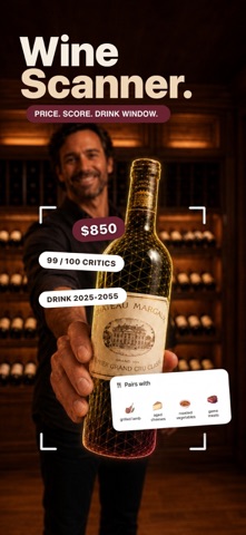 Wine Scanner - Cellar iPhone screenshot