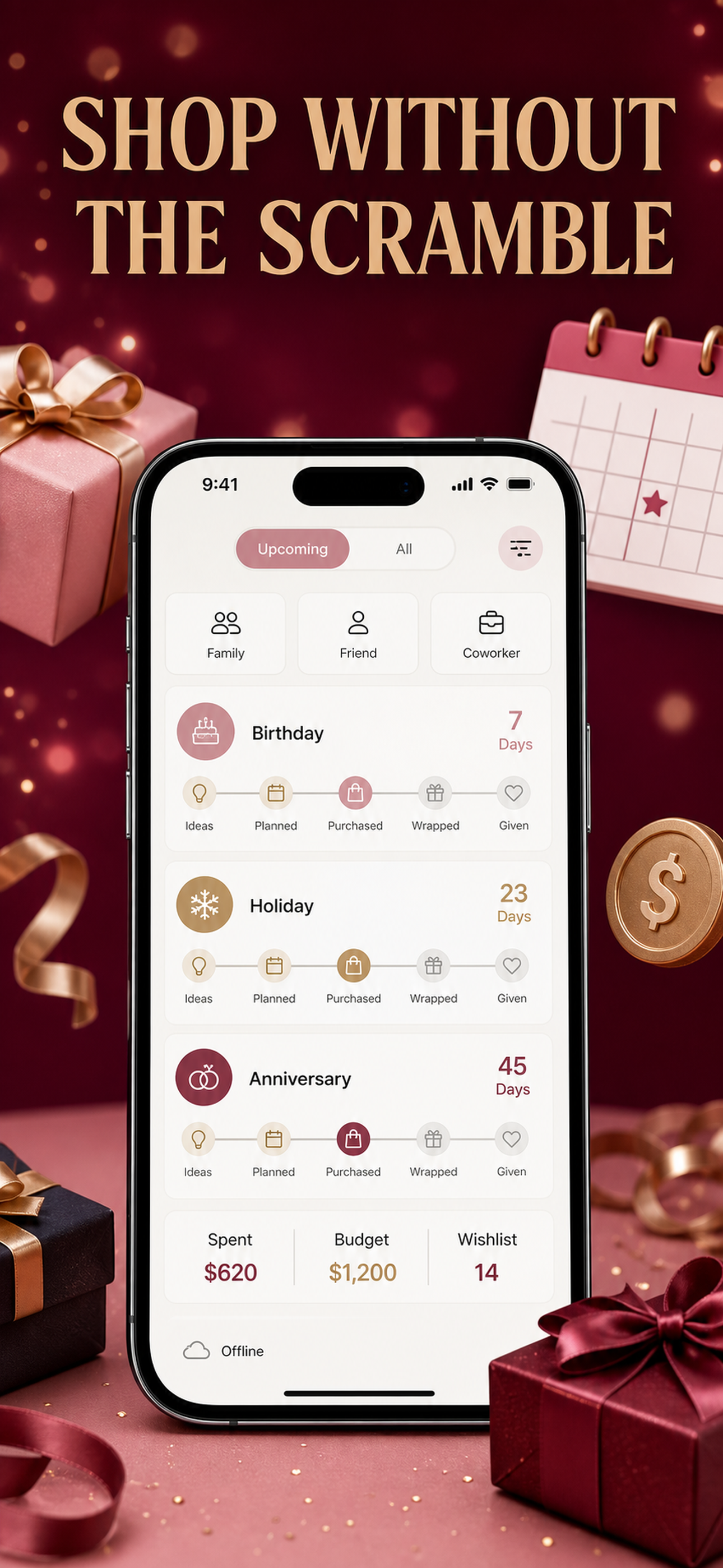 Gift List & Present Planner screenshot 8