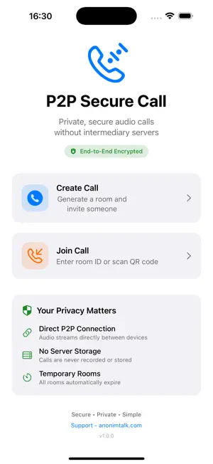 Anonim Talk screenshot 1