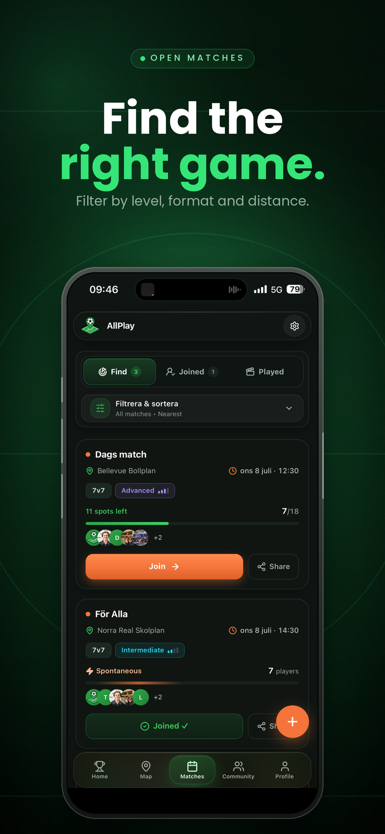 AllPlay: Pick-Up Football screenshot 4