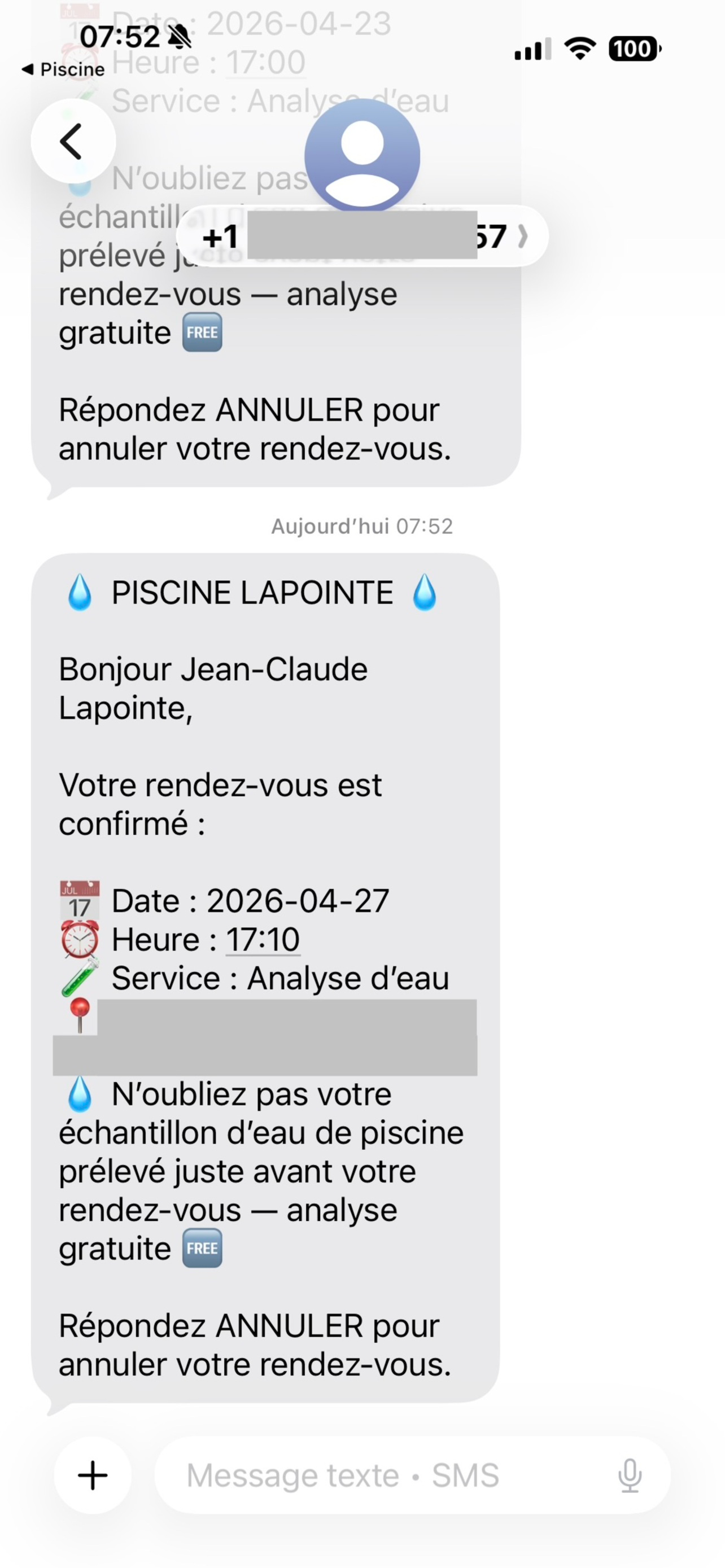 Piscine Lapointe