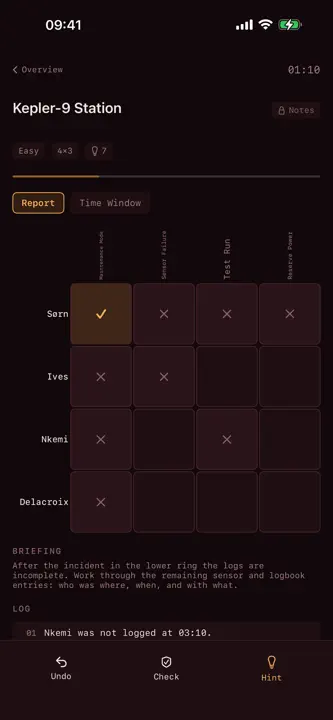 Anomaly: Logic Puzzles screenshot 6