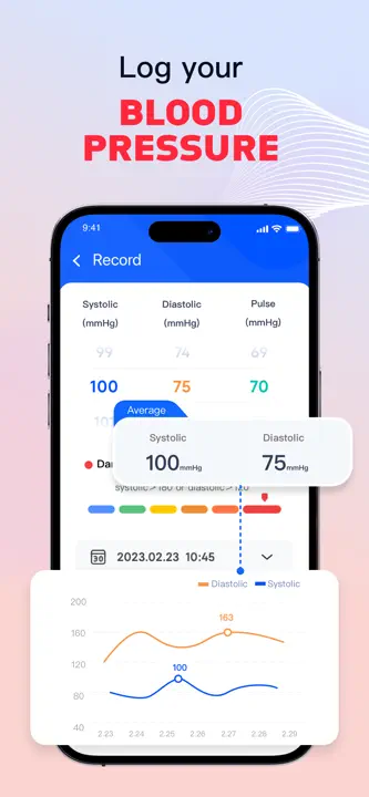 Blood pressure-i Heart tracker: Screenshot 3 von 8