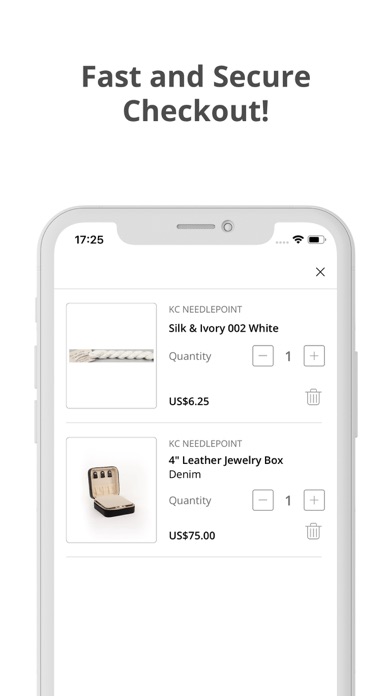 Needlepoint iPhone screenshot 5 - Shopping app