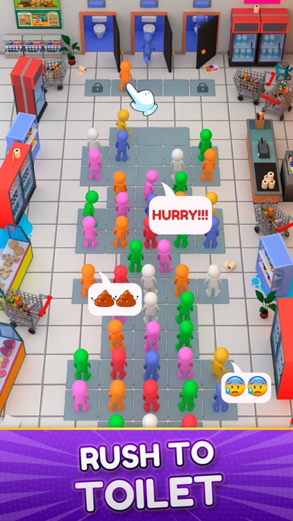 Toilet Jam: 3D Puzzle Game screenshot-3