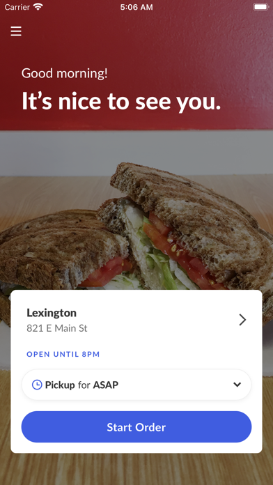 The Deli Lexington iPhone screenshot 4 - Food & Drink app
