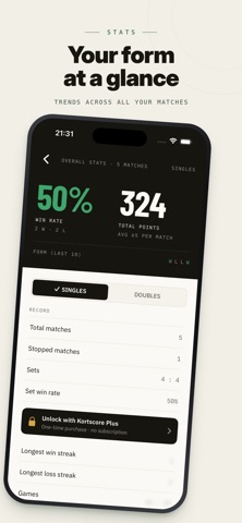 Kortscore: Tennis & Padel screenshot 3