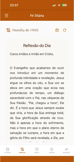 Fé Diária screenshot 2