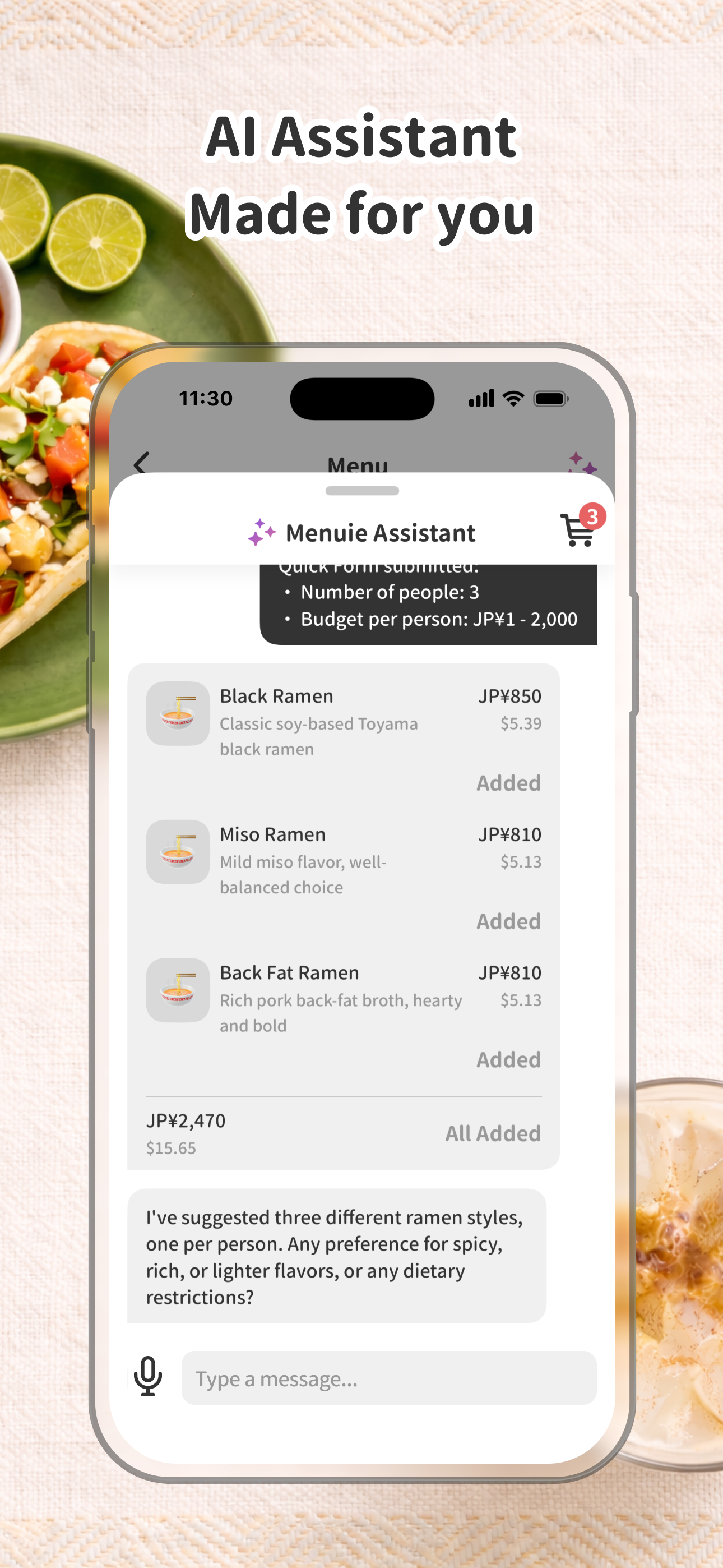 Menuie: AI Menu Translator screenshot 3