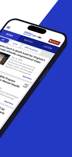 WGVU Public Media App screenshot 2