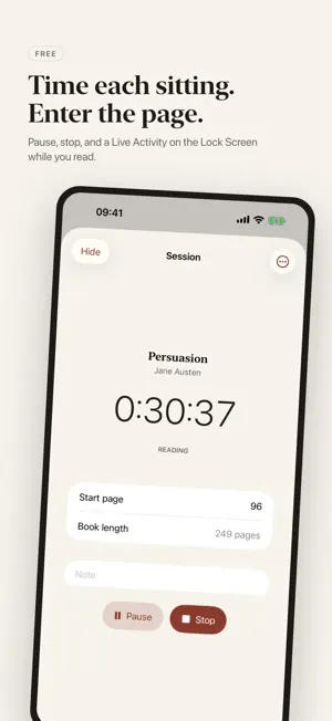 Omnibus - Book & Reading Log screenshot 2