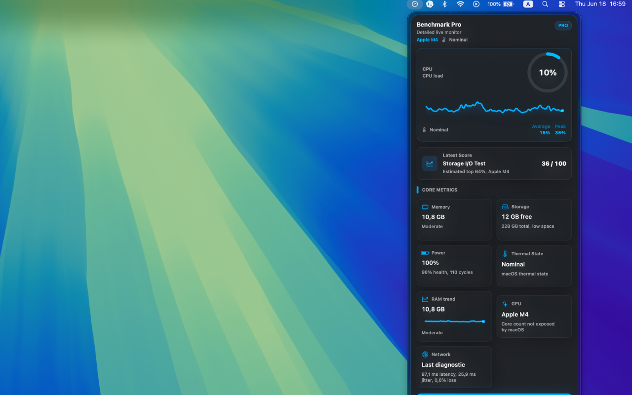Benchmark Pro: Device Test screenshot 17