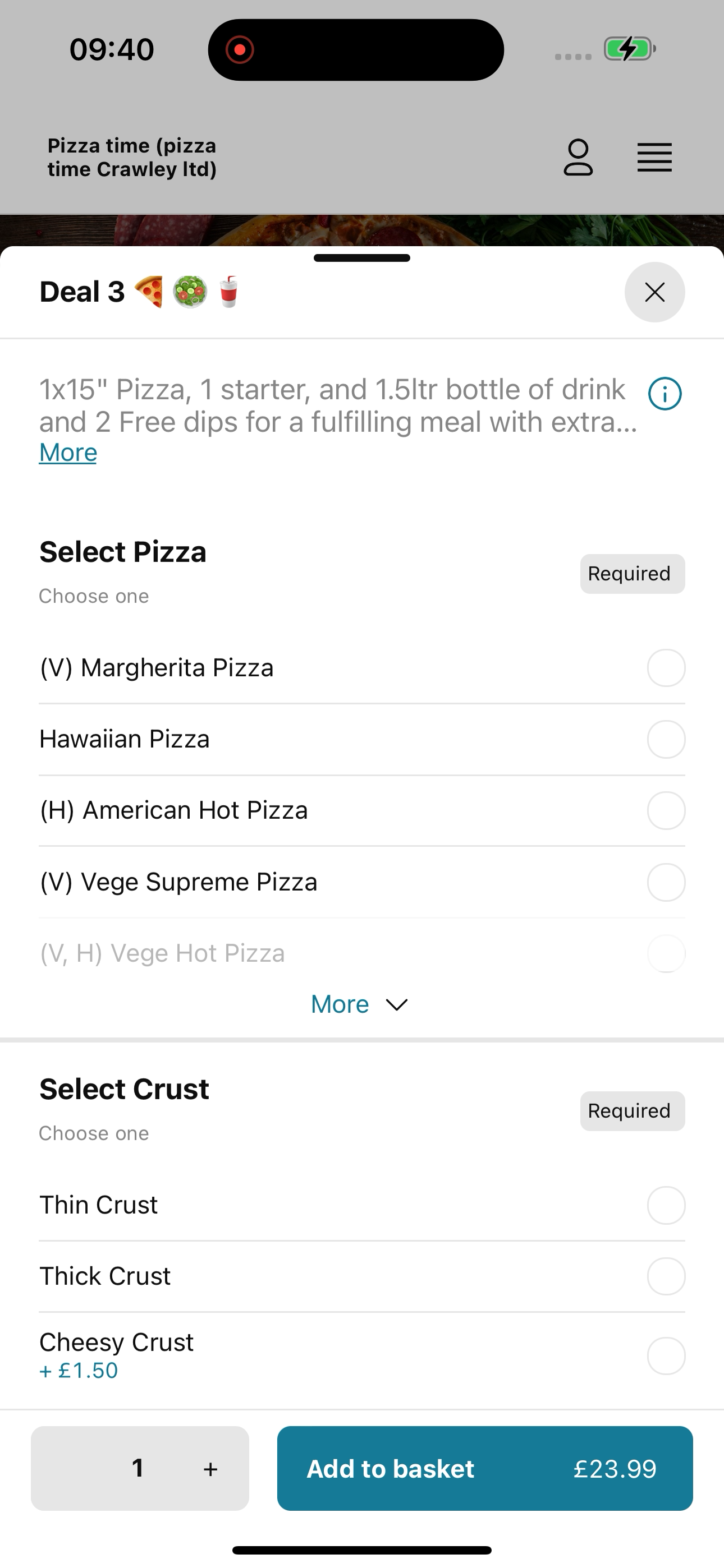 Pizza Time Crawley screenshot 7