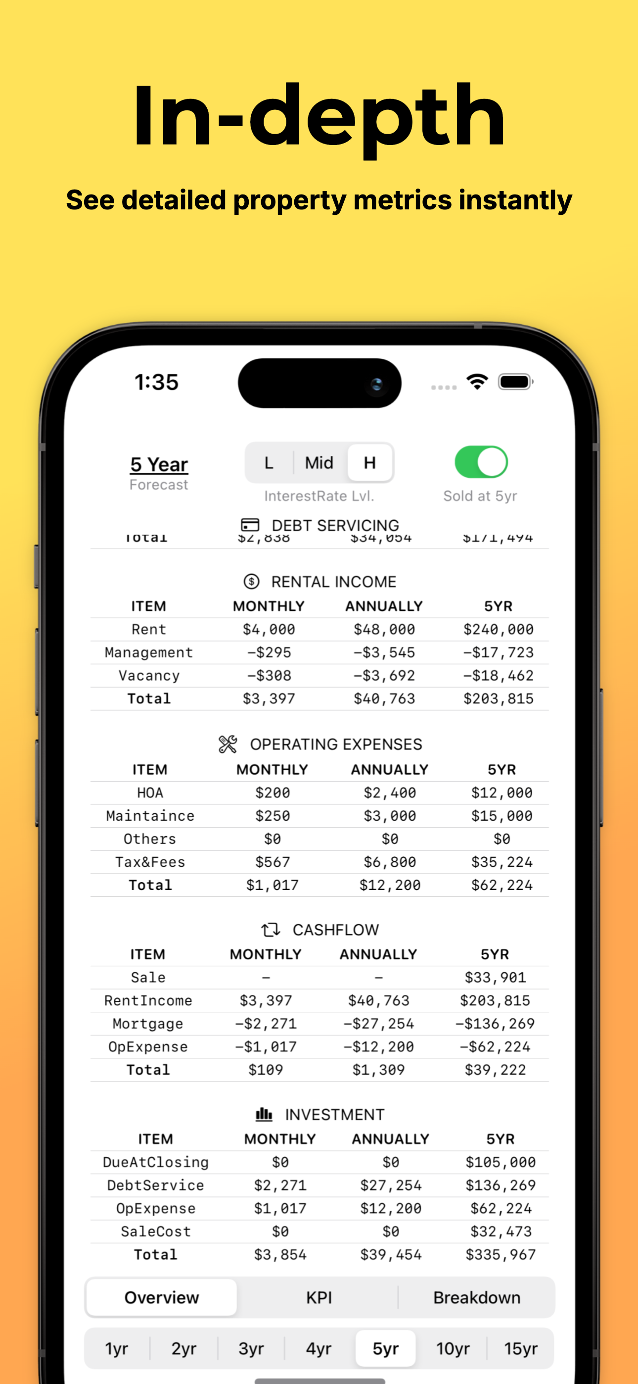 RealMetrics screenshot 2