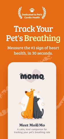 Momo - Pet Breathing Tracker Screenshot 1 of 7