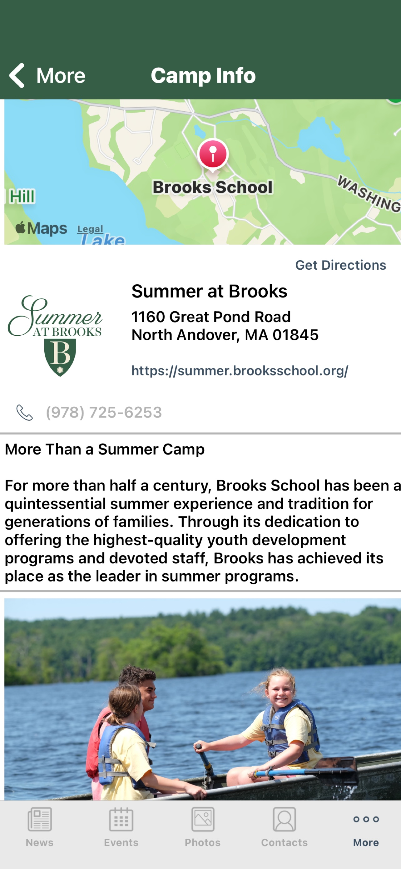 Summer at Brooks
