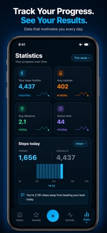 Velpa: Step Counter Pedometer Screenshot 2 of 7