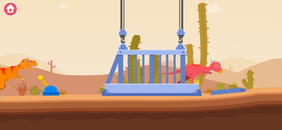 ジュラ紀レスキュー - 恐竜の大冒険子供ゲーム screenshot 4