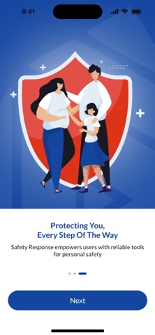 Safety Response screenshot