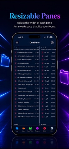 DualPane iPhone screenshot