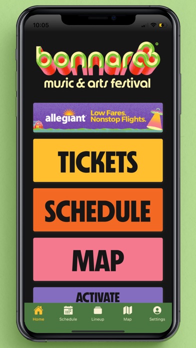 Bonnaroo Music & Arts Festival Screenshot